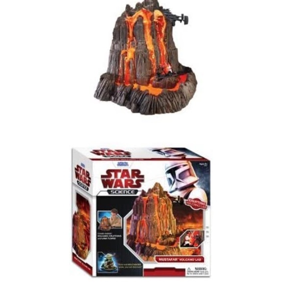NWT Uncle Milton Star Wars Erupting Mustafar Volcano Kit - Picture 6 of 7